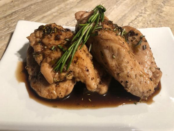 Sweet Morel Balsamic Chicken