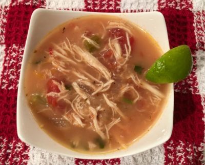 Cheechako Taco Pulled Chicken Soup