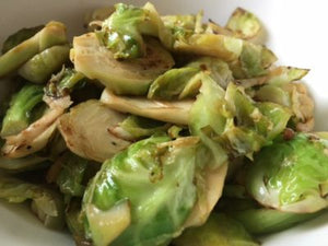 Lemon Dill Brussels Sprouts