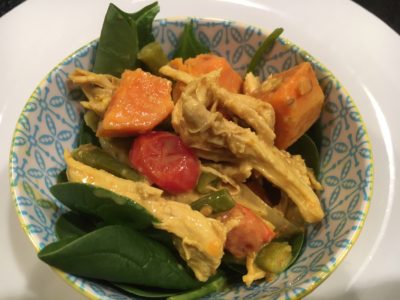 Twisted Turkey Veggie Curry